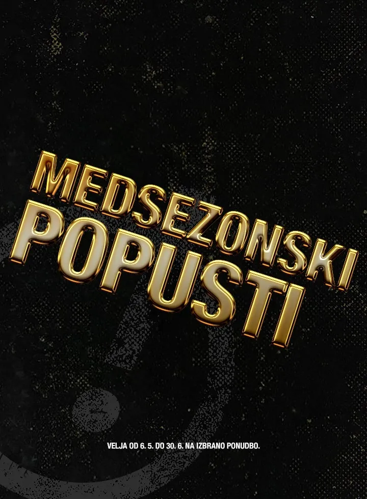 Medsezonski popusti